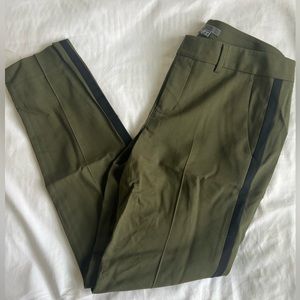 Vince Green with Black Stripe Trouser Size 4